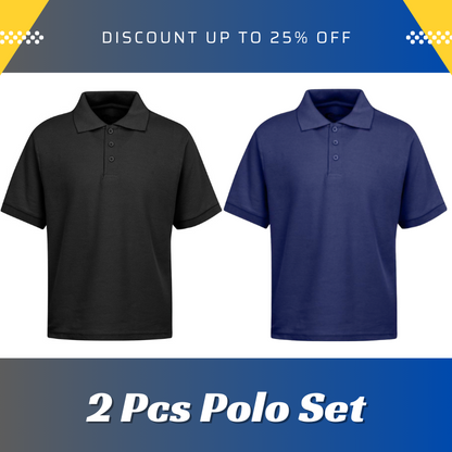 Bundle Of 2 Polo T-shirt