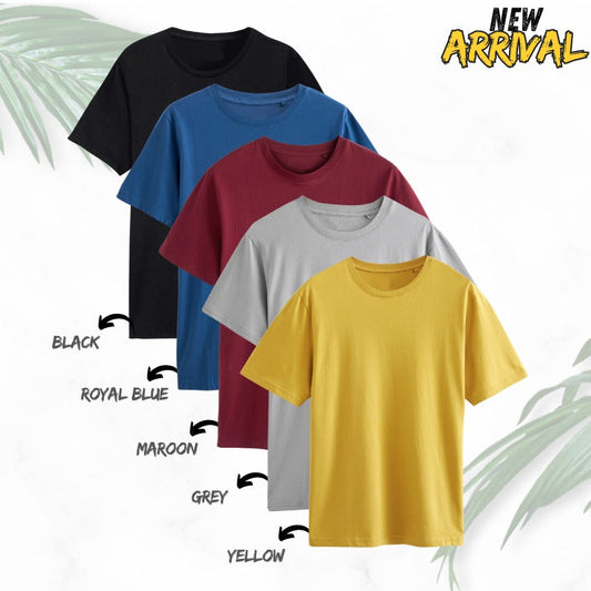 5 Pcs Assorted Package T-Shirts